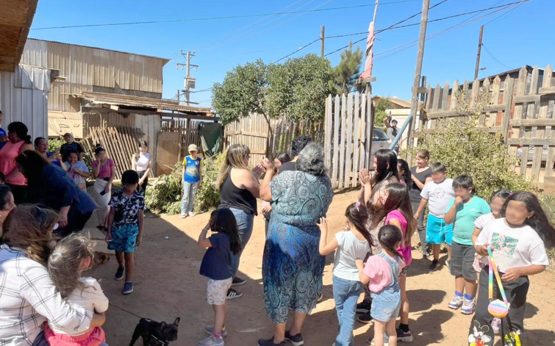 Estudiantes de TNS en Educación Parvularia del CFT PUCV realizan presentación artística para niños afectados por incendio en Viña del Mar