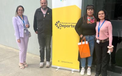 Vinculación con el Medio y admisión sede Viña del Mar del CFT PUCV y Departamento de Deportes de Municipalidad, se reúnen para afianzar lazos y fomentar el deporte