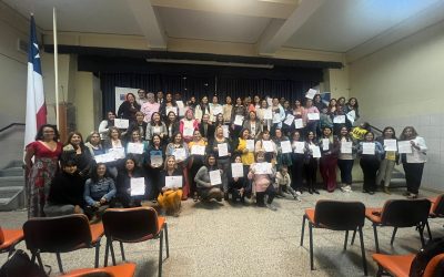 Con certificación a Mujeres del programa Jefas de Hogar dan cierre al ciclo de talleres realizado por Sede Viña del Mar del CFT PUCV 