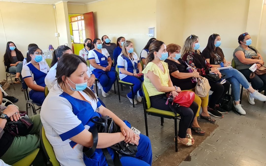 Estudiantes de diversas carreras iniciaron su práctica profesional en los centros de SaludQuillota