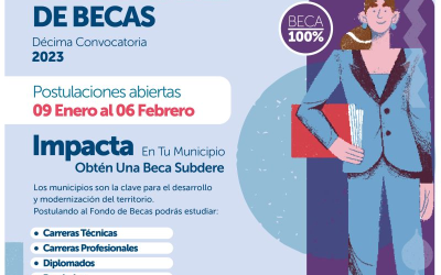 Abren postulaciones de fondos concursables de becas para empleados municipales