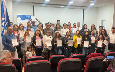 Entrega de Certificaciones a participantes en Talleres de Proyectos Sociales de CFT PUCV