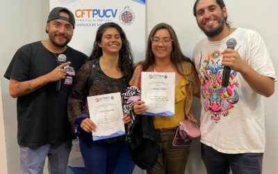 Más de 70 personas se certificaron del taller práctico integral «El Método Rap Terapia» en el CFT PUCV de Valparaíso