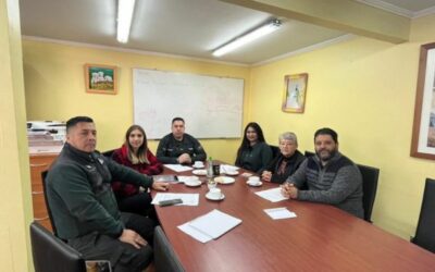 El DAE participó de una reunión con Gendarmería en vías de convenio para realizar un Taller de Costura