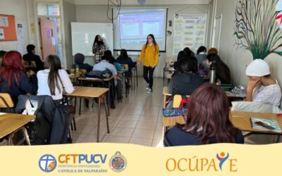 DAE junto a Centro Ocúpate organizan Taller de Acoso, Violencia Escolar y Ciberacoso en Liceo Bicentenario