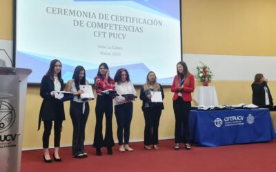 Alumnas TNS de Educación Parvularia CFT PUCV Sede La Calera certifican sus competencias