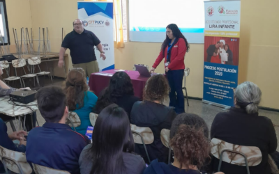 Liceo Obispo Rafael Lira Infante recibe la visita del CFT PUCV Sede Viña del Mar
