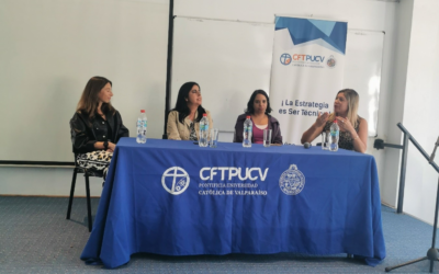 Ex estudiante del CFT PUCV Sede Viña del Mar dictó conversatorio por el 8M