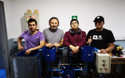 Estudiantes de TNS en Instrumentación, Electrónica y Control Industrial desarrollaron una maqueta de sistemas de nivel de estanque