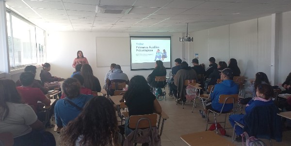 DAE presenta ciclos de Taller de Primero Auxilios Psicológicos: “Entre todos podemos ayudar”