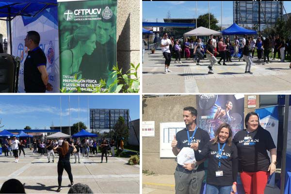 CFT PUCV celebró la firma de convenio con Gimnasios Pacific