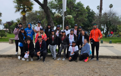 Estudiantes de TNS en Preparación Física y Gestión de Eventos Deportivos y Recreativos participaron en la Corrida de Todos los Tiempos