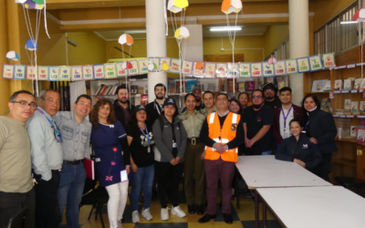 CFT PUCV participó del Simulacro masivo de evacuación en la Escuela Alemana y Doctor Ernesto Quirós Weber