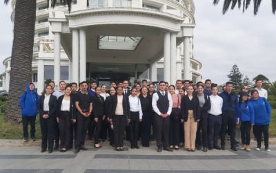 Estudiantes de TNS en Turismo y Hotelería realizaron un exitoso tour guiado por para alumnos y alumnas de la Escuela de Formación Policial de Carabineros de Chile