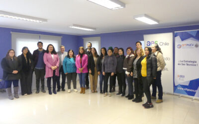 El Organismo Técnico de Capacitación del CFT PUCV celebró el inicio de cuatro cursos para las y los habitantes de Puchuncaví