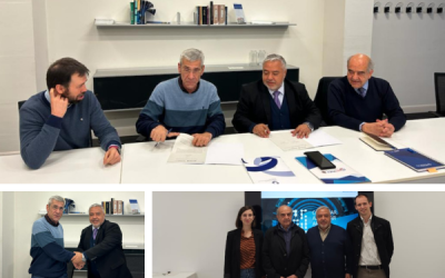 Rector del CFT PUCV continúa su ruta internacional firmando convenio con Goierry Eskola