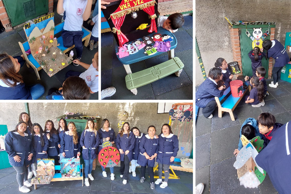 Estudiantes de TNS en Educación Parvularia realizan visita y donación a Escuela Municipal Gabriela Mistral