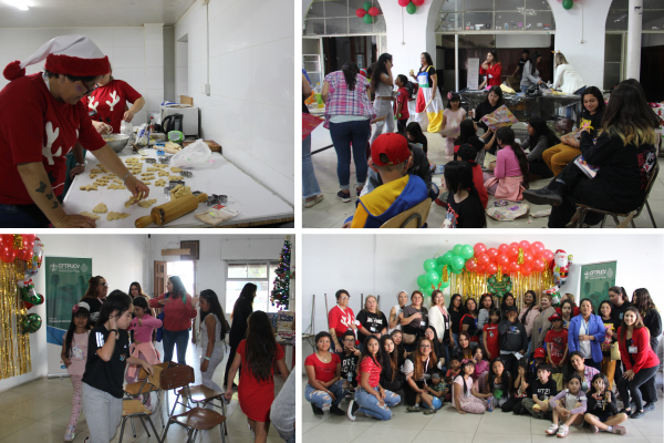 Estudiantes de TNS en Trabajo Social brindan jornada navideña a niños, niñas y adolescentes de ONG APYS en Valparaíso
