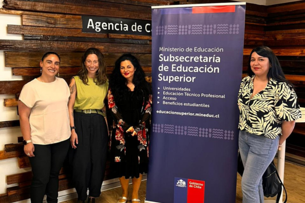 Unidad de UDISEG del CFT PUCV participa en Taller de Género en la Subsecretaria de Educación Superior en Santiago