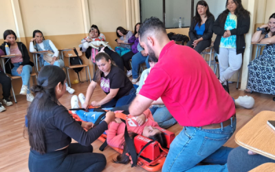 Estudiantes de TNS en Educación Parvularia se capacitan en técnicas de RCP