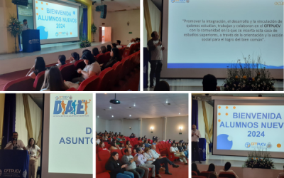 Profesionales del Departamento de Asuntos Estudiantiles participaron de inducciones a estudiantes de primer año 2024
