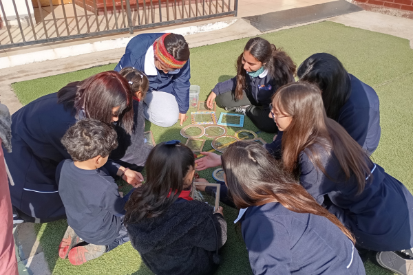 Estudiantes de TNS en Educación Parvularia con Especialidad en Estrategias Curriculares para Primer Ciclo Básico realizaron actividades en la Escuela República de Venezuela de La Ligua