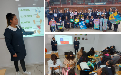 Estudiantes de TNS en Educación Parvularia con Especialidad en Estrategias Curriculares para el Primer Ciclo Básico participaron de una simulación de clases