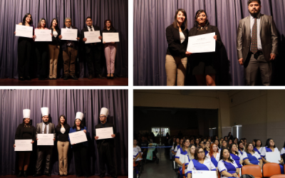 Estudiantes de Sede Viña del Mar y Valparaíso celebraron su Titulación en una significativa ceremonia