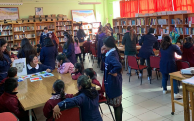 Estudiantes de la carrera de TNS en Educación Parvularia con Especialidad en Estrategias Curriculares para Primer Ciclo Básico realizaron clases en el Colegio República de Colombia