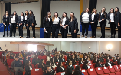 Estudiantes de TNS en Trabajo Social participaron de su Ceremonia de Investidura 2024
