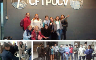 Padres y apoderados del Liceo Industrial Superior de Valparaíso participan en talleres de especialidad técnica profesional