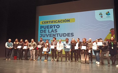 La Ilustre Municipalidad de Valparaíso junto a CFT PUCV certificaron a 113 participantes del Ciclo Formativo “Puerto de las Juventudes”