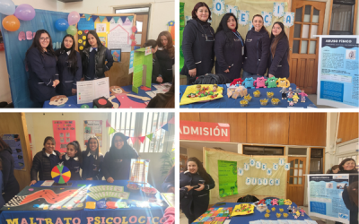 TNS en Educación Parvularia de CFT PUCV Sede Viña del Mar realiza exitosa exposición sobre prevención de vulneración de derechos en la infancia
