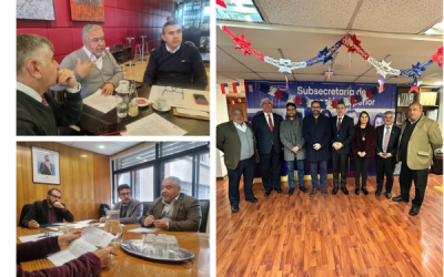 CFT PUCV se reunió con autoridades y CRUCH
