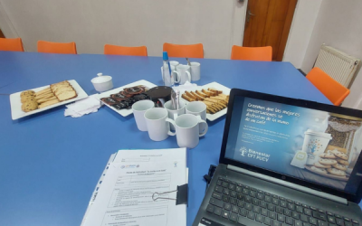 “Te Invito a un Café” conecta a afiliados/as de Bienestar de CFT PUCV