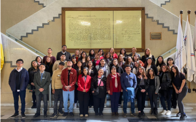 Estudiantes de TNS en Trabajo Social visitaron el Congreso Nacional