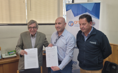 CFT PUCV firma Convenio de Cooperación Mutua con la Cámara de Comercio, Industria y Turismo de Quilpué