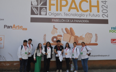 Estudiantes de TNS en Gastronomía Internacional y Turismo y Hotelería asistieron a importante Feria en la capital