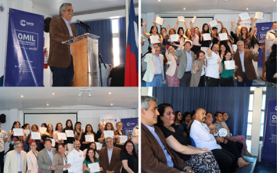 OTEC CFT PUCV celebra Ceremonia de Certificación de Curso realizado en Sede Viña del Mar