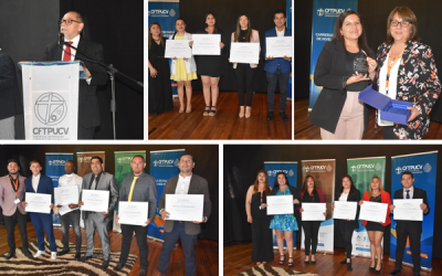 Ceremonia de Titulación del Cohorte 2022 en CFT PUCV Sede La Calera