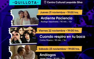 Llega a Quillota el Festival de Cine Chileno FECICH con un ciclo de cine para disfrutar en familia