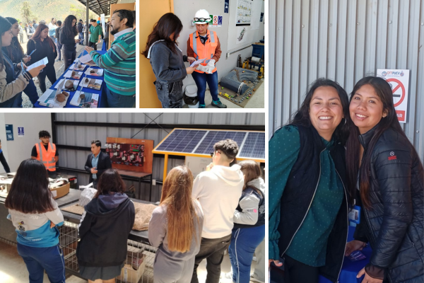 Liceo de Minería visita muestra de carreras del CFT PUCV Sede La Ligua