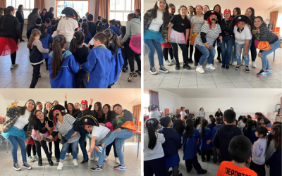 Estudiantes de TNS en Trabajo Social de CFT PUCV Sede Costa Norte realizan taller práctico en Colegio Don Orione