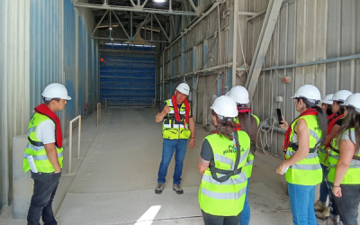 Estudiantes de TNS en Operaciones Portuarias de CFT PUCV Sede Valparaíso llevan a cabo visita a Terminal Panul en San Antonio