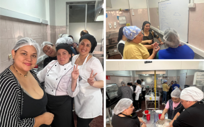 CFT PUCV Sede Viña del Mar realiza Talleres Gastronómicos para emprendedoras Jefas de Hogar