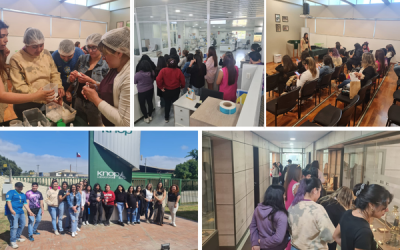 Estudiantes de TNS en Química y Farmacia de CFT PUCV visitan instalaciones de Knop Laboratorios