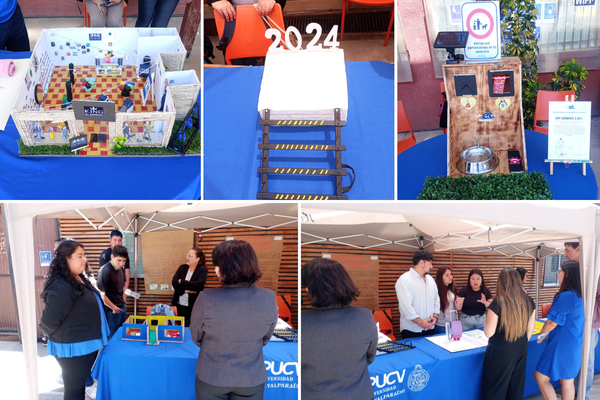 CFT PUCV realizó exposición de prototipos en Sede La Calera