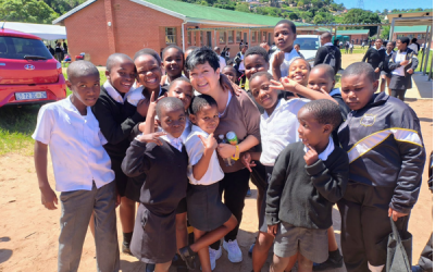 Estudiante de CFT PUCV participó en el Nozincwadi Storytelling Festival en Sudáfrica