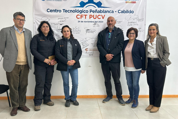 CFT PUCV Y CADE Realizan segunda reunión para analizar mejoras en Liceos Técnicos de Cabildo