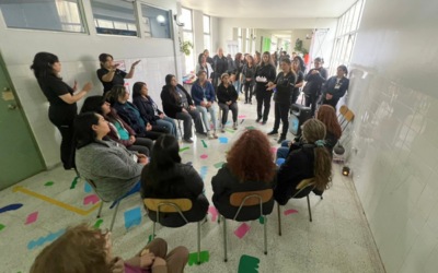 Estudiantes de CFT PUCV ofrecieron una distendida jornada de actividades en el Cesfam El Olivar